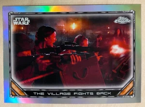 2022 Topps Chrome Star Wars: Mandalorian - REFRACTOR - OMERA + VILLAGERS #S1-24 - Picture 1 of 2