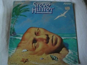 STEVE HUNTER SWEPT AWAY VINYL LP 1977 ATCO RECORDS EIGHT MILES HIGH, DEEP BLUE - Picture 1 of 3