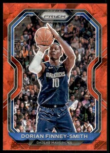 2020-21 Panini Prizm Prizms Red Ice #63 Dorian Finney-Smith