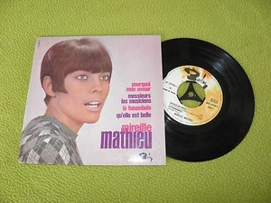 Mireille Mathieu - Qu'Elle Est Belle RARE Original 1966 France EP 7" 45 4 Tracks - Picture 1 of 2