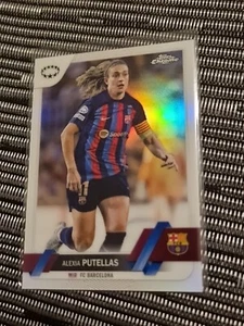 2022-23 Topps Chrome UEFA Women's Champions League #1 Alexia Putellas Refractor - Picture 1 of 3