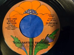 DOC & MERLE WATSON - IF I NEEDED YOU / BONAPARTE'S RETREAT - 7" VINYL SINGLE - Picture 1 of 3