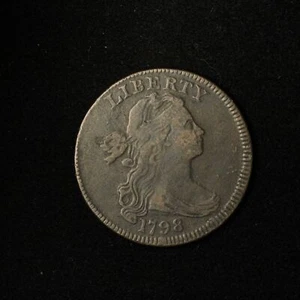 1798 1c Draped Bust Large Cent 2nd Hair Style- Free Shipping USA - Picture 1 of 3