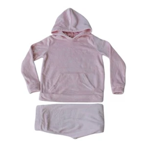 32 Degree Heat Pink Velour Hoodie Set. Size 7/8 - Picture 1 of 9