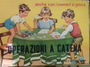 Gioco da tavolo - Gheduzzi Verona - Operazioni a catena Anni '60 - Imagen 1 de 10