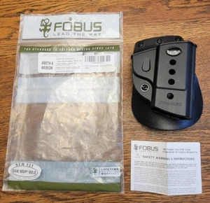 Fobus Evolution Paddle Holster S&W M&P 9mm/.40/.45/SD 9 & 40 RH Black - Picture 1 of 21