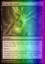 Magic the Gathering MTG Seize the Soul (61) Guildpact   LP FOIL
