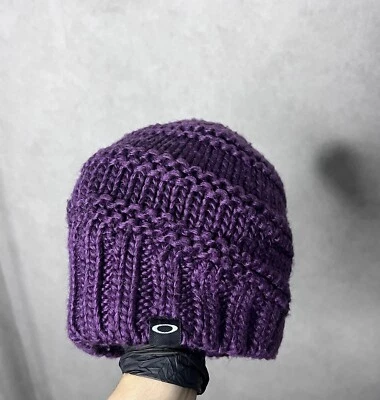 Oakley gorro de punto púrpura forrado con diadema polar Foto 1 de 3