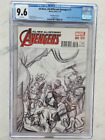 ALL-NEW, ALL-DIFFERENT AVENGERS # 1 CGC 9.6 (2016) ROSS SKETCH GRYPHON MARVEL