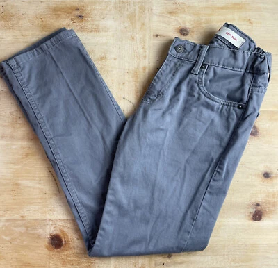 Boys Levi Strauss 511 Slim Gray Jeans Pants - Size 12 Regular 26x26 - Image 1 of 4