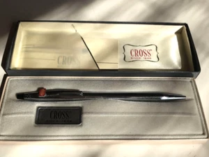 CROSS x Coca-Cola Silver Twist type Ballpoint Pen wz/Box Manual Super Vintage - Picture 1 of 4