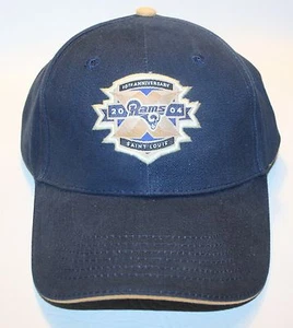 Gorra de béisbol 2004 de los St. Louis Rams NFL fútbol americano Edward Jones cúpula talla única sombrero - Imagen 1 de 3