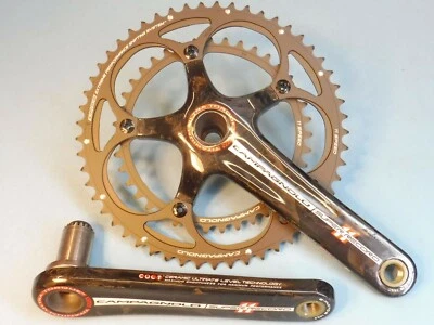 Campagnolo Super Record Ti. 11 Sp.  2011 - 170 mm 39,53 / Juego de platos para bicicleta NOS Foto 1 de 4