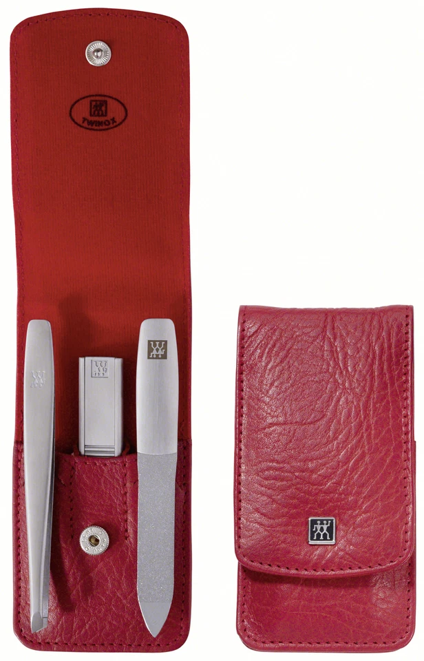Zwilling Twinox Manicure Etui rot 3-tlg. Taschenetui zeitloser Design Beauty - Bild 1 von 1