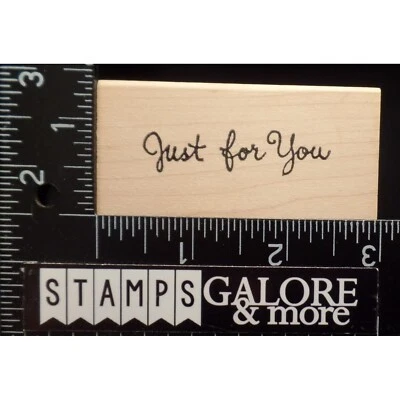 Estampillas de goma de Northwoods solo para ti diciendo #T52 Foto 1 de 2