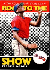 1995 Upper Deck Minors Terrell Wade #166 Richmond Braves