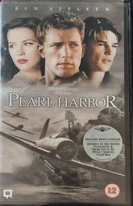 Pearl Harbor - VHS (2001) Ben Affleck Josh Hartnett Kate Beckinsale - Cert 18 - Picture 1 of 2