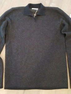 NWT GENTRYPORTOFINO DOUBLE FACE 40 42 M L   WOOL   - Picture 1 of 7
