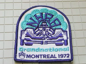 1972 NHRA Grand Nationals Racing Patch, Montreal, Canada - Picture 1 of 3