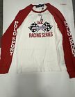 Polo Ralph Lauren Mens  Small 92 Racing Series Long Sleeve Red White Blue