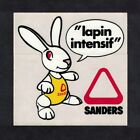 Autocollant / Sticker vintage Sanders lapin intensif