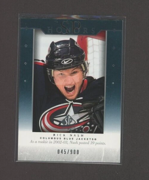 2003-04 SP Authentic Honors #H21 Rick Nash 045/900 - Image 1 of 1