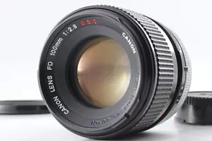 *Opt Mint O ring* Canon FD 100mm F2.8 SSC s.s.c. MF FD Mount Lens From JAPAN - Picture 1 of 8