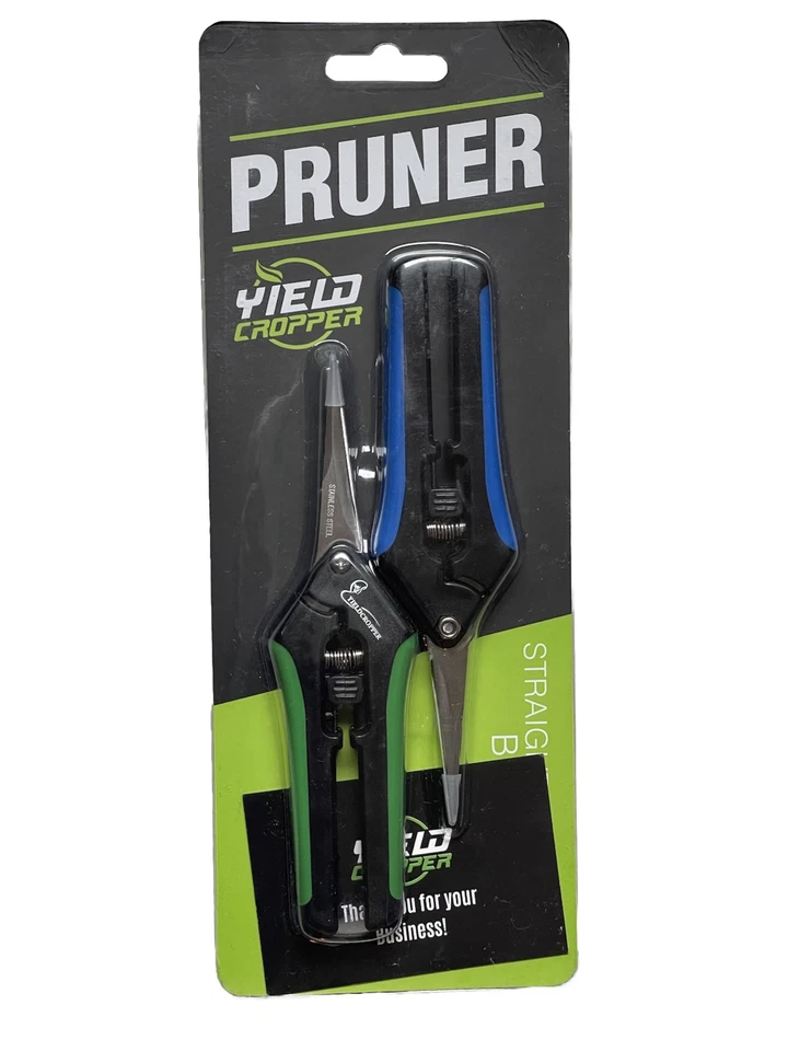 2pcs Straight Blade Scissors Stainless Steel Gardening Plant Care - Image 1 of 4