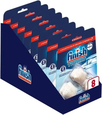 Finish Curalavastoviglie a Ciclo Pieno 24 Pastiglie di Cura Lavastoviglie