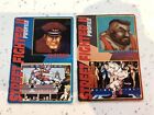 M.Bison Zangief Street fighter 2 Trading Profile Cards 1990 Mag Promo Ultra Rare