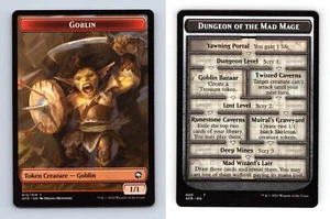 Goblin #12/19 MTG D&D Adventures In The Forgotten Realms Token TCG Card - Picture 1 of 1