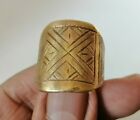 Ancient Bronze Ring Viking Artifact Bronze Ring Authentic Amazing Rare Type