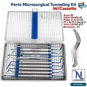 Elevadores de periostio y kit de luxación PDL - Herramientas de precisión para cirugía dental - Imagen 1 de 6