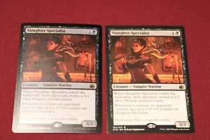 Slaughter Specialist x2 1 Foil Innistrad Midnight Hunt quasi nuovo mai giocato MTG - Foto 1 di 2