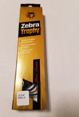 Zebra Trophy Bow Cable 32 3/4" - Image 1 of 4