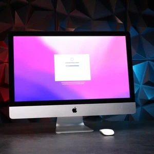 Apple iMac 27" Retina 5k (2020) // i7 (3,8 GHz), Pro 5500XT, 80 GB RAM, 1 TB SSD - Bild 1 von 11