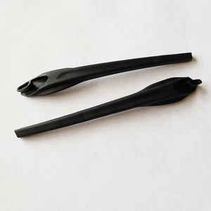 Authentic Oakley Flak 2.0 Replacement Ear Stock Kit Black Rubber Pieces Parts - Picture 1 of 3