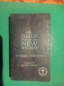 Nuovo Testamento Tascabile In Lingua Inglese, Redatto Da Padre Stedman - Foto 1 di 9