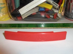 Vintage Ersatz-rot Kunststoff signiert Aladdin Brotdose Griff-schön-versand kostenlos - Bild 1 von 5