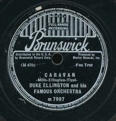 78tk-Jazz-BRUNSWICK 7997-Duke Ellington-(Caravan/ Azure) Foto 1 de 2
