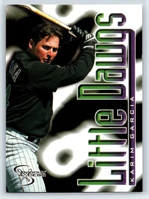 1998 SkyBox Dugout Axcess Little Dawgs Karim Garcia Rookie Diamondbacks RC #111 - Image 1 of 2