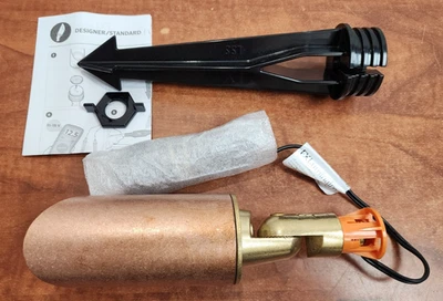 FX Luminaire Copper & Brass Accent Up Light LR-NL-LS-CU w/o LED - Image 1 of 4