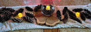 20 Rustic Pine Cones – Wedding & Event Decor | Natural Table Centerpiece Accents - Picture 1 of 8