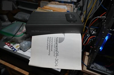 AMPLIFICADOR DE POTENCIA MÓVIL NAKAMICHI PA 304 Foto 1 de 4