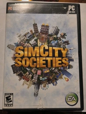 Sim City Societies DVD ROM In Good Condition. Minimal Scratches Smudges W/Code - Image 1 of 4