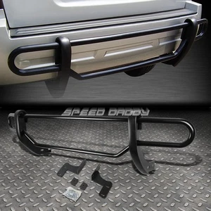 FOR 09-15 HONDA PILOT SUV BLACK COATED DOUBLE BAR REAR BUMPER PROTECTOR GUARD - Imagen 1 de 5