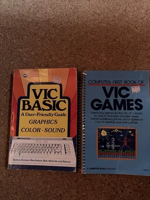 Компьютерные книги Vic Games / Vic Basics - винтажный Commodore  - Изображение 1 из 3