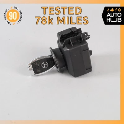 08-14 Módulo interruptor de encendido Mercedes W207 E550 C250 con llave 2079052600 OEM 78k Foto 1 de 4