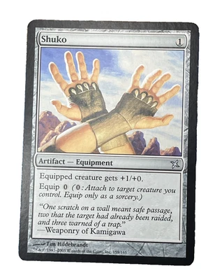 Shuko Betrayers of Kamigawa MTG magic English Condition Shown In Many Pictures - Image 1 of 4