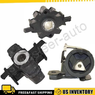 Engine & Trans Mount Set 3PCS. 98-02 for Ford Contour/ Mercury Mystique Cougar - Image 1 of 4